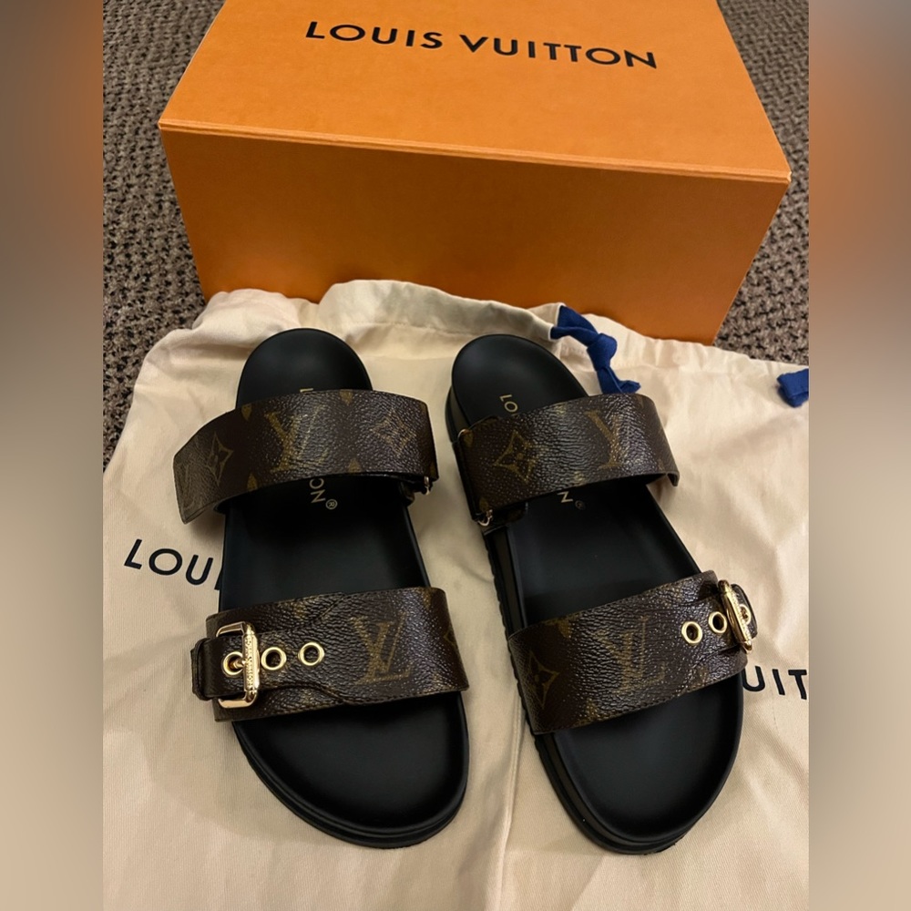 Louis Vuitton Bom Dia Comfort Flat Mule